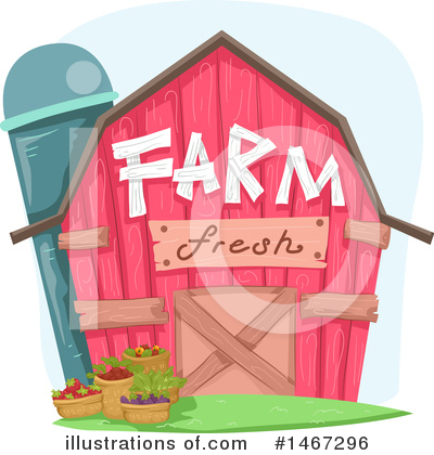 Royalty-Free (RF) Farm Clipart Illustration by BNP Design Studio - Stock Sample #1467296