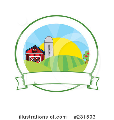 Royalty-Free (RF) Farm Clipart Illustration by Hit Toon - Stock Sample #231593