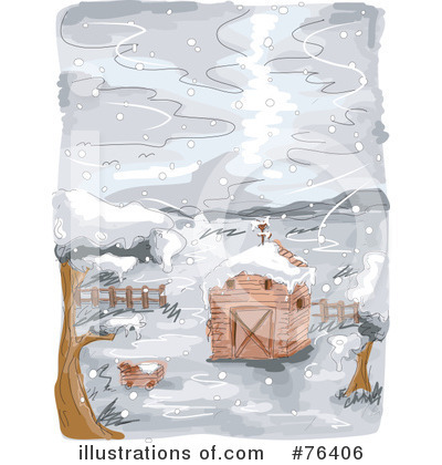 Snowing Clipart #76406 by BNP Design Studio
