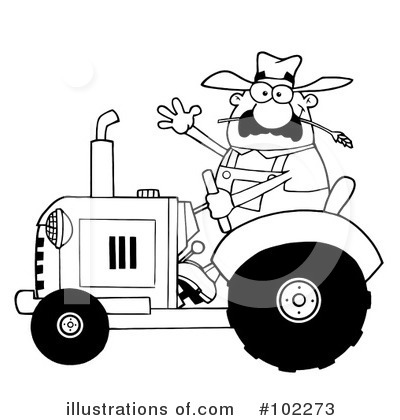 Farmer Clipart #102273 by Hit Toon