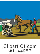 Farmer Clipart #1144257 by patrimonio