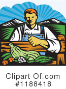 Farmer Clipart #1188418 by patrimonio