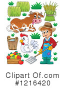 Farmer Clipart #1216420 by visekart