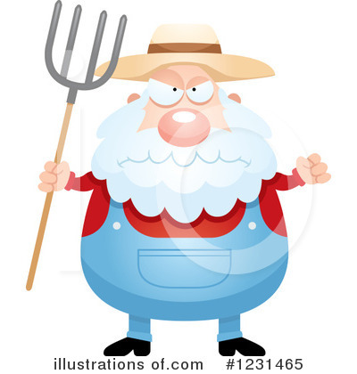 Old Man Clipart #1231465 by Cory Thoman