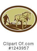 Farmer Clipart #1243957 by patrimonio