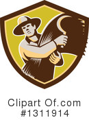 Farmer Clipart #1311914 by patrimonio