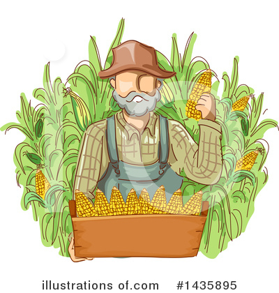 Farmer Clipart #1435895 by BNP Design Studio