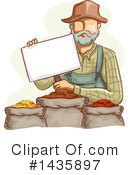 Farmer Clipart #1435897 by BNP Design Studio