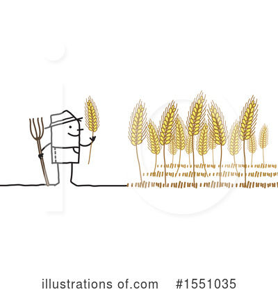 Farmer Clipart #1551035 by NL shop