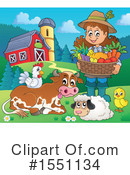 Farmer Clipart #1551134 by visekart