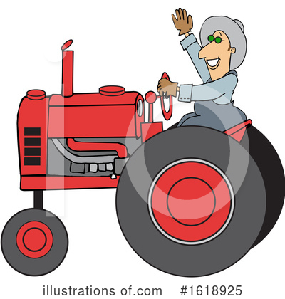 Tractor Clipart #1618925 by djart