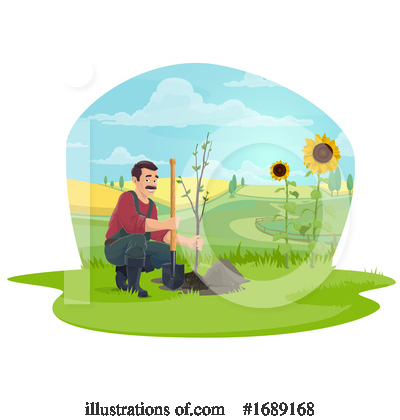 Farming Clipart #1689168 by Vector Tradition SM