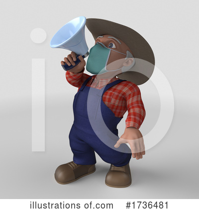 Farmer Clipart #1736481 by KJ Pargeter