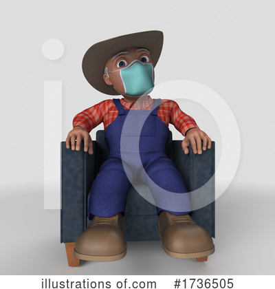 Farmer Clipart #1736505 by KJ Pargeter