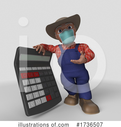 Farmer Clipart #1736507 by KJ Pargeter