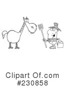 Farmer Clipart #230858 by Hit Toon