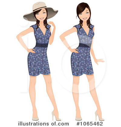Royalty-Free (RF) Fashion Clipart Illustration by Melisende Vector - Stock Sample #1065462