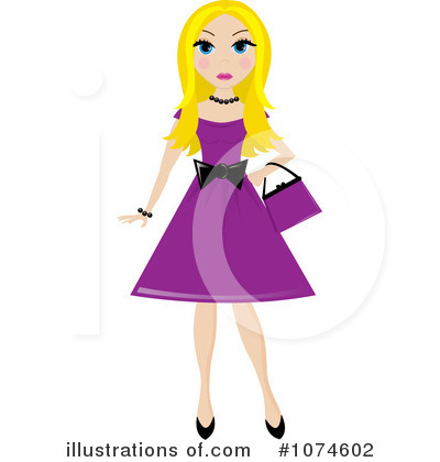 Royalty-Free (RF) Fashion Clipart Illustration by Pams Clipart - Stock Sample #1074602
