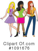 Fashion Clipart #1091676 by Maria Bell