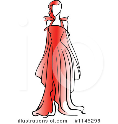 Dress Clipart #1145296 by Vector Tradition SM