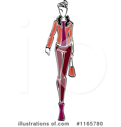 Royalty-Free (RF) Fashion Clipart Illustration by Vector Tradition SM - Stock Sample #1165780