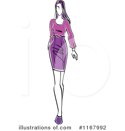 Royalty-Free (RF) Fashion Clipart Illustration by Vector Tradition SM - Stock Sample #1167992