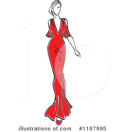 Dress Clipart #1167995 by Vector Tradition SM