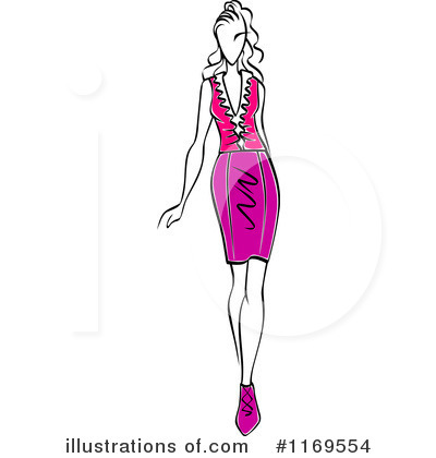 Royalty-Free (RF) Fashion Clipart Illustration by Vector Tradition SM - Stock Sample #1169554