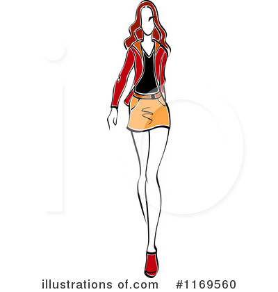 Royalty-Free (RF) Fashion Clipart Illustration by Vector Tradition SM - Stock Sample #1169560