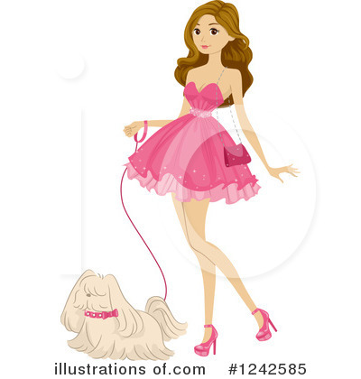 Royalty-Free (RF) Fashion Clipart Illustration by BNP Design Studio - Stock Sample #1242585