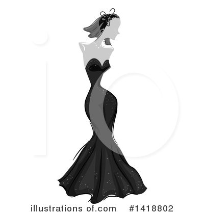 Royalty-Free (RF) Fashion Clipart Illustration by BNP Design Studio - Stock Sample #1418802