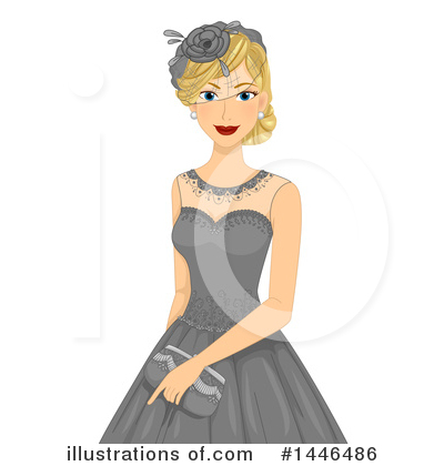 Royalty-Free (RF) Fashion Clipart Illustration by BNP Design Studio - Stock Sample #1446486