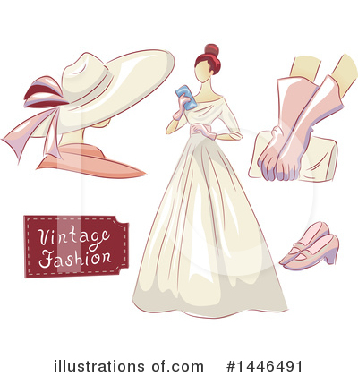 Royalty-Free (RF) Fashion Clipart Illustration by BNP Design Studio - Stock Sample #1446491