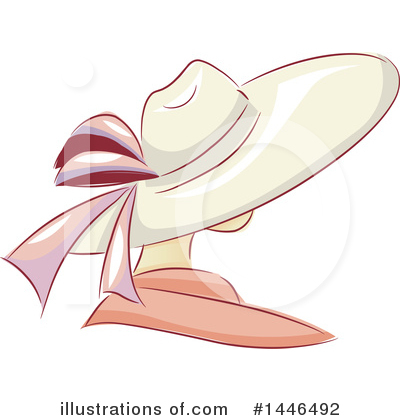 Sun Hat Clipart #1446492 by BNP Design Studio