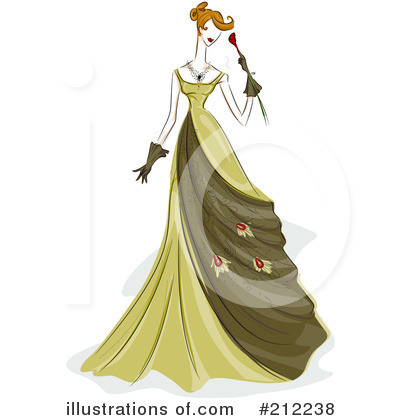 Royalty-Free (RF) Fashion Clipart Illustration by BNP Design Studio - Stock Sample #212238