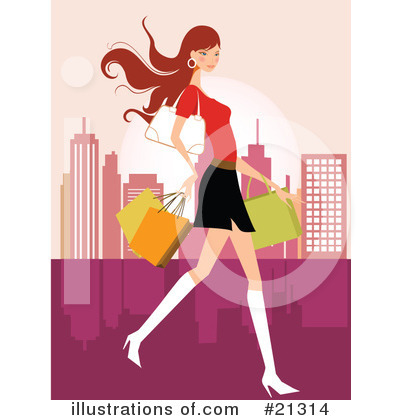 Royalty-Free (RF) Fashion Clipart Illustration by OnFocusMedia - Stock Sample #21314