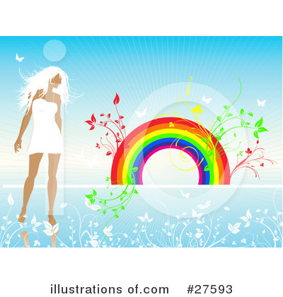 Rainbow Clipart #27593 by KJ Pargeter