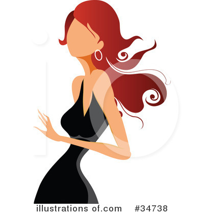 Royalty-Free (RF) Fashion Clipart Illustration by OnFocusMedia - Stock Sample #34738