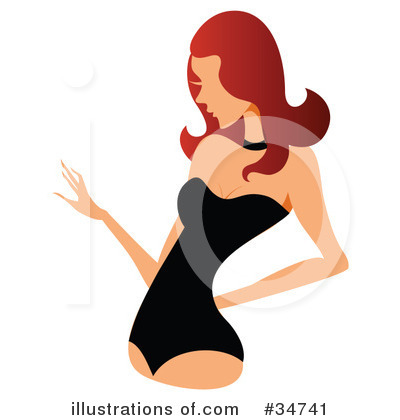 Royalty-Free (RF) Fashion Clipart Illustration by OnFocusMedia - Stock Sample #34741