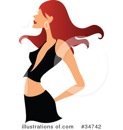 Royalty-Free (RF) Fashion Clipart Illustration by OnFocusMedia - Stock Sample #34742