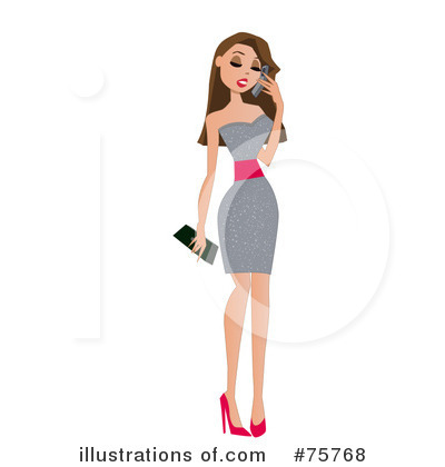 Royalty-Free (RF) Fashion Clipart Illustration by peachidesigns - Stock Sample #75768