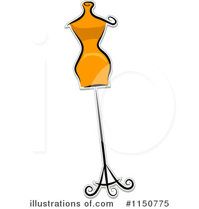 Royalty-Free (RF) Fashion Design Clipart Illustration by BNP Design Studio - Stock Sample #1150775