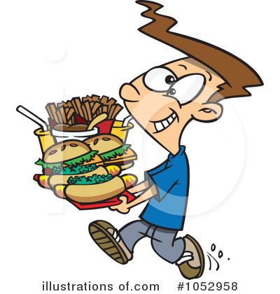 Burger Clipart #1052958 by toonaday