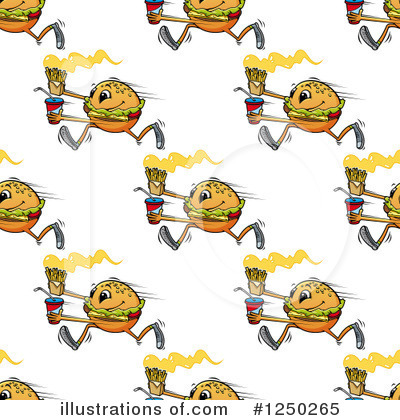 Royalty-Free (RF) Fast Food Clipart Illustration by Vector Tradition SM - Stock Sample #1250265