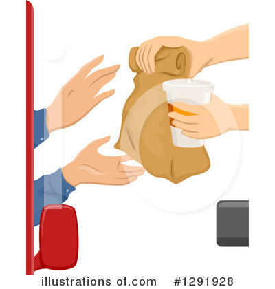 Royalty-Free (RF) Fast Food Clipart Illustration by BNP Design Studio - Stock Sample #1291928