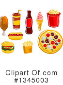 Fast Food Clipart #1345003 by Vector Tradition SM