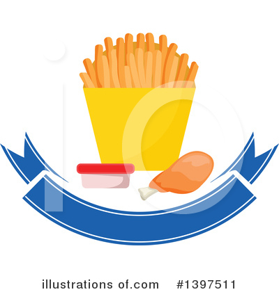 Royalty-Free (RF) Fast Food Clipart Illustration by Vector Tradition SM - Stock Sample #1397511