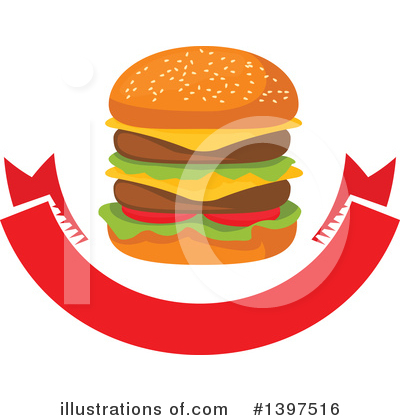 Royalty-Free (RF) Fast Food Clipart Illustration by Vector Tradition SM - Stock Sample #1397516