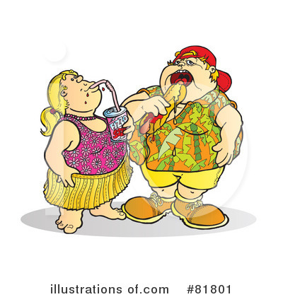 Royalty-Free (RF) Fat Clipart Illustration by Snowy - Stock Sample #81801
