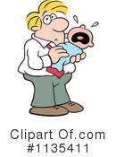 Father Clipart #1135411 by Johnny Sajem